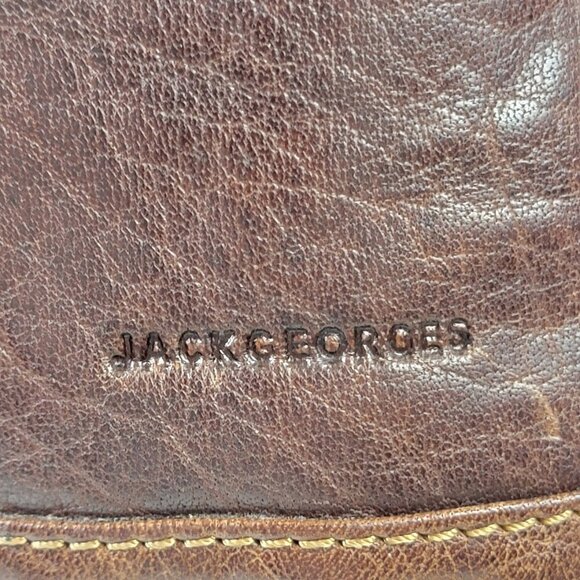 Jack Georges Leather Backpack – Rugged, Refined & Ready for Anything - Picture 3 of 12